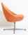 Mid-Century Modern Mid-Century Orange Swivel Chair, 1950s For Sale - Image 3 of 6