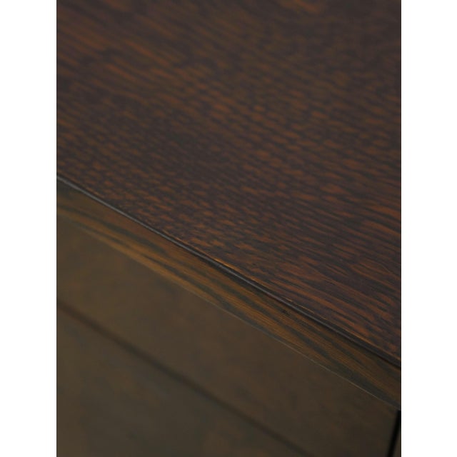 Brown Stickley Mission Oak Nightstand Cabinet For Sale - Image 8 of 18