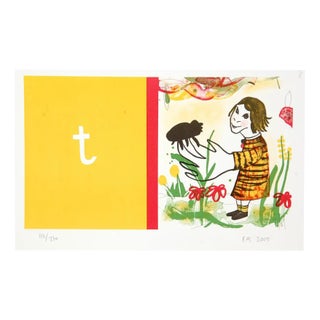 Katrine Ærtebjerg, Composition, Lithograph For Sale