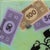 Advance to Hollywood BLVD - Original Los Angeles Monopoly Pop Art Mixed Media Painting by Kathleen Keifer For Sale - Image 4 of 9