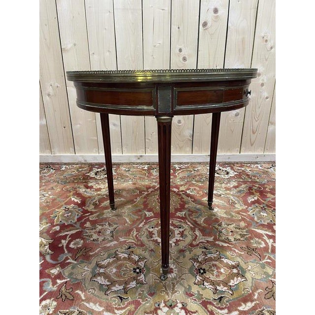 Louis XVI Style Tripod Bouillotte Table For Sale - Image 5 of 7