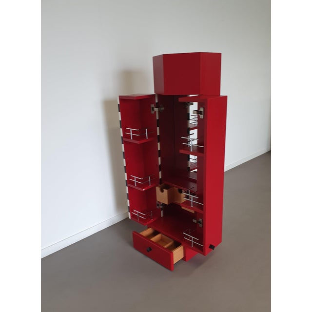 Bathroom Cabinet with Light and Mirror, Switzerland, 1990s For Sale - Image 4 of 14