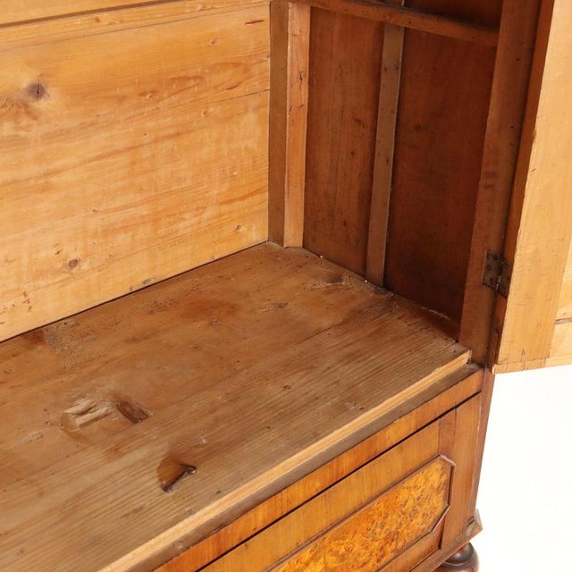 Umbertino Wardrobe in Walnut and Walnut Burl For Sale - Image 10 of 12