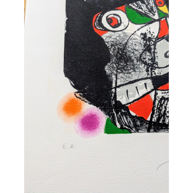 Joan Miro, The Scenic Revolution, 20th Century, Color Lithograph For Sale - Image 6 of 11