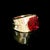 4.21 Carat Thai Ruby Diamond Platinum Ring, Gia Certified, Size 7.5 For Sale - Image 4 of 6