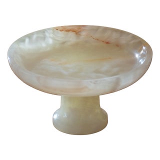 Light Green Onyx Decorative Bowl from Forzini For Sale