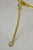 Late 20th Century Italian Hollywood Regency Brass Swan Tripod 2 Tier Round Occasional Side Table For Sale - Image 12 of 12