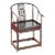 19th Century English Colonial Chinese Fretwork Back Chinoiserie Bamboo Chair. For Sale