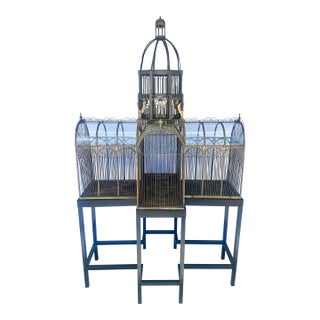 Turn of the Century Antique St Paul Cathedral Bird Cage For Sale
