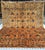 2000 - 2009 Rust Afghan Sultani Hand-Knotted Wool Rug - 9'8" X 8'1" For Sale - Image 5 of 14