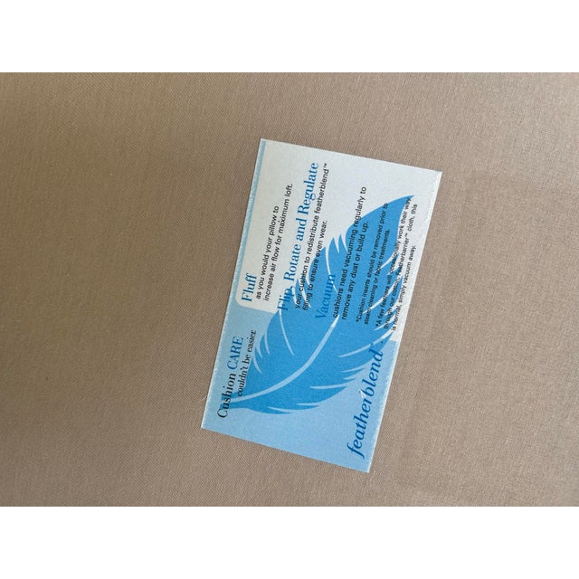 2010s Fairfield Down Sofa - Spring Green For Sale - Image 5 of 6