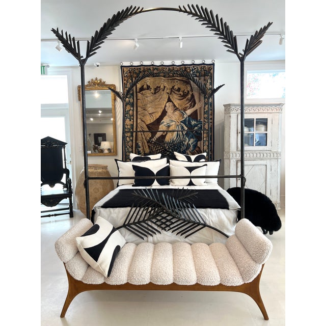 The Palm Bed by Mario Villa is a striking blend of sculpture and function, bringing artistry and movement into the...