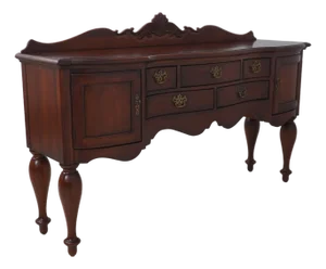 Century Cherry Curved Front Plantation Sideboard