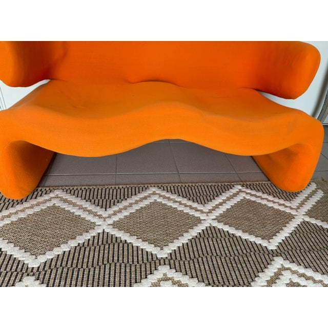 Airborne Djinn Sofa by Olivier Mourgue for Airborne, 1960s For Sale - Image 4 of 6