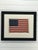 Vintage 48 star American Flag. Printed parade flag made of cotton with sewn edges. Stars are in typical straight even...