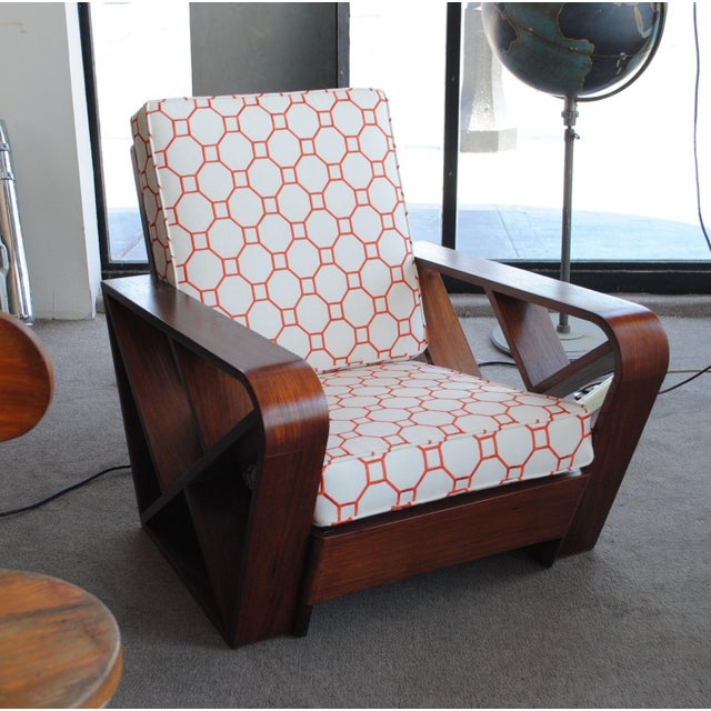 Paul Frankl Art Deco Lounge Chair Chairish