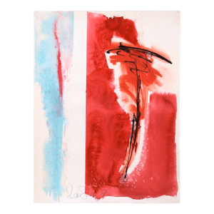 Verticality - Abstract Expressionist Composition by Ricardo De Silva