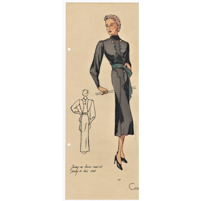 Art Deco Fashion Print | Chairish