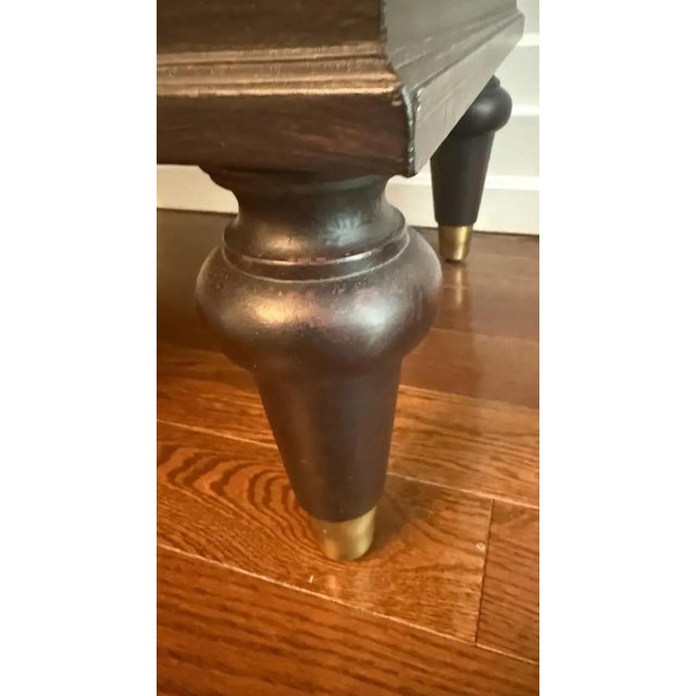 1990s Ralph Lauren for Henredon Black Marble Top Sideboard For Sale - Image 15 of 15