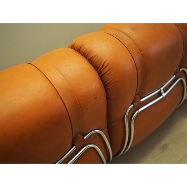 Vintage Spage Age Orange Sofa, 1960s For Sale - Image 11 of 18
