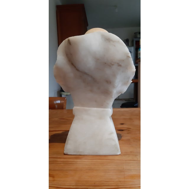White Pugi Guglielmo, Pierrot, 1850, Marble For Sale - Image 8 of 11