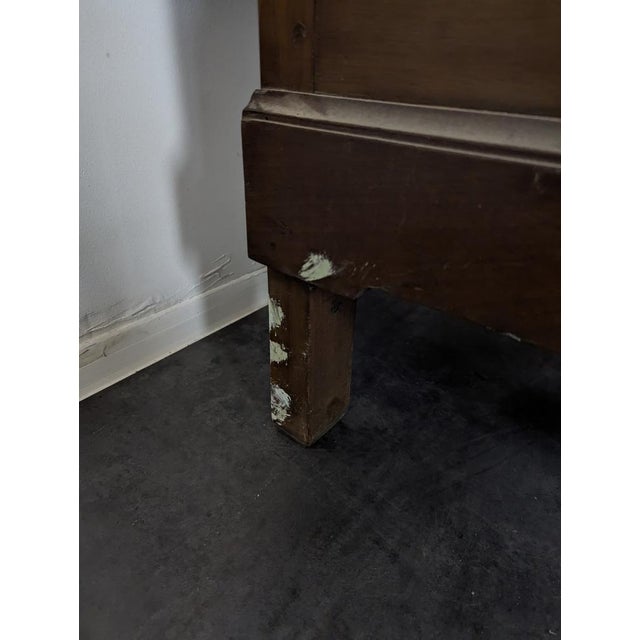 Brown Louis XVI Mahogany Brown Bookcase For Sale - Image 8 of 10