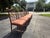 Vintage Chinese Chippendale Faux Bamboo Wooden Dining Chairs Set of 6 For Sale - Image 9 of 9