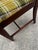 Up for consideration is a beautiful vintage wooden chair with a green plaid cushion. This would look lovely in your home,...