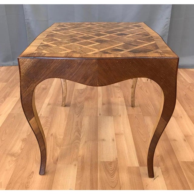 Vintage 1940s Italian Marquetry End Table A Chairish