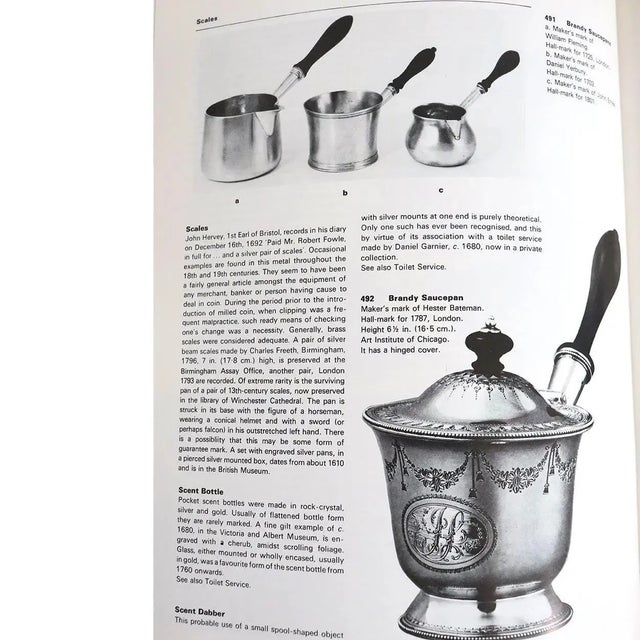 1980s Vintage The Collectors Dictionary of the Silver & Gold by Michael Clayton Book For Sale - Image 5 of 7