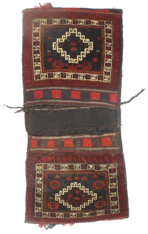 Vintage Persian Saddlebag - 2'2" X 4'10"