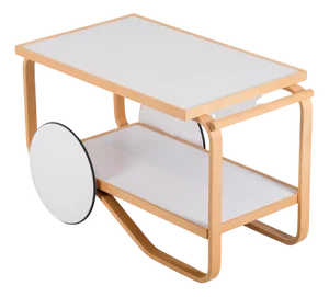 Tea Cart by Alvar Aalto for Artek, 1980s