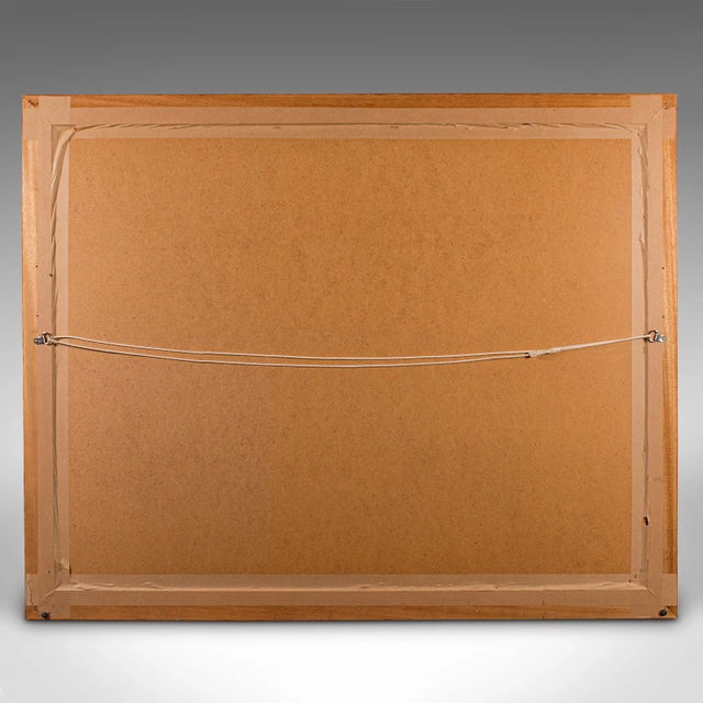 1990's Large Vintage Railway Print For Sale - Image 9 of 9