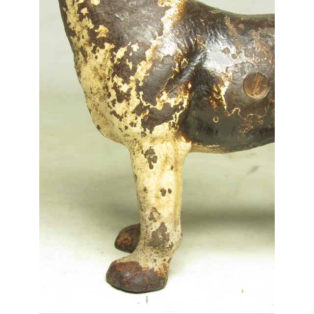 Cast Iron Hubley Boston Terrier Doorstop For Sale - Image 10 of 17