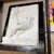 Art Deco 1980s Striking Alto-Relief Sculpture by Bill Mac Titled (The Wind Surfer ) For Sale - Image 3 of 5