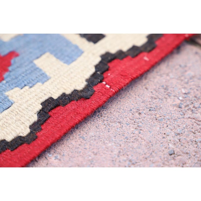 1980s Traditional Red Cappadocia Kilim For Sale - Image 12 of 13