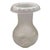 Late 19th Century Victorian Frosted Wheel Cut Glass Oil Lamp Fluted Hurricane Shade For Sale In Los Angeles - Image 6 of 9