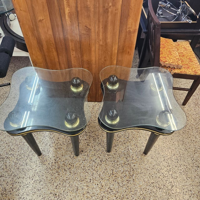 1950's Biomorphic Side Tables - a Pair For Sale - Image 4 of 8