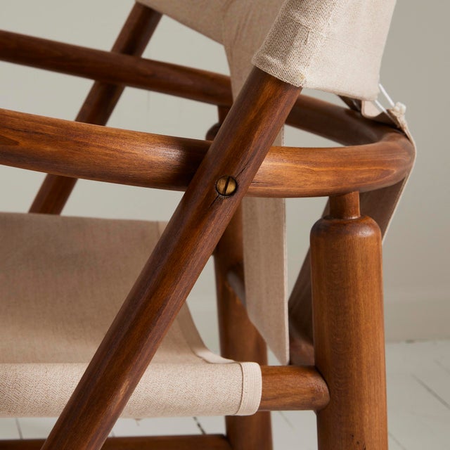 Piero Palange & Werther Toffoloni Hoop Chairs for Germa, 1970's, a Pair For Sale - Image 4 of 10