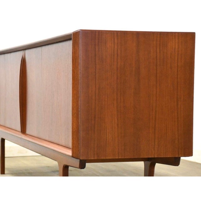 Bernhard Pedersen & Son 1960s Refinished Bernhard Pedersen Teak Sideboard Credenza For Sale - Image 4 of 10