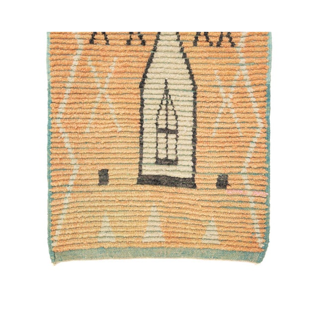 Hand-Knotted Wool Premium Rug by Azele Studio For Sale - Image 6 of 10
