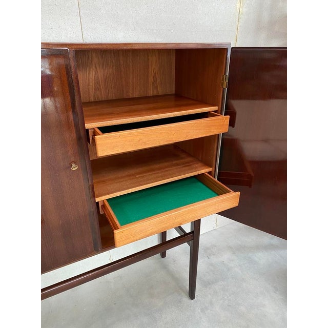 Wood Danish Rungstedlund Sideboard in Mahogany by Ole Wanscher for Poul Jeppesens Møbelfabrik, 1970 For Sale - Image 7 of 15