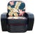 1950s Restored Black Frankl Style 6-Strand Square Pretzel Rattan Sofa Lounge Chair Set For Sale - Image 12 of 18