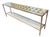 Nancy Corzine Modern Nancy Corzine Silver Gilt Metal Delmonaco Console Table For Sale - Image 4 of 5