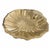 Brass Bowl, 14-Inch Solid Shell Centerpiece With Scalloped Fluted Interior For Sale - Image 4 of 6