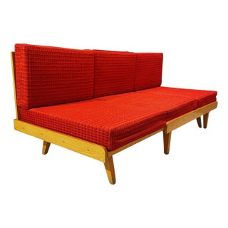 Vintage Convertible Sofa from Tatra Nábytok, 1960s For Sale