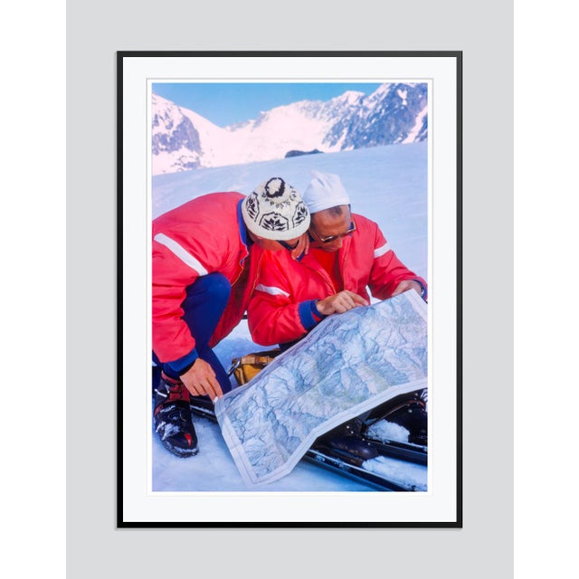 Map Readers by Toni Frissell Two friends stop to plan their journey through the infamous Haute Route, Zermatt, Switzerland...