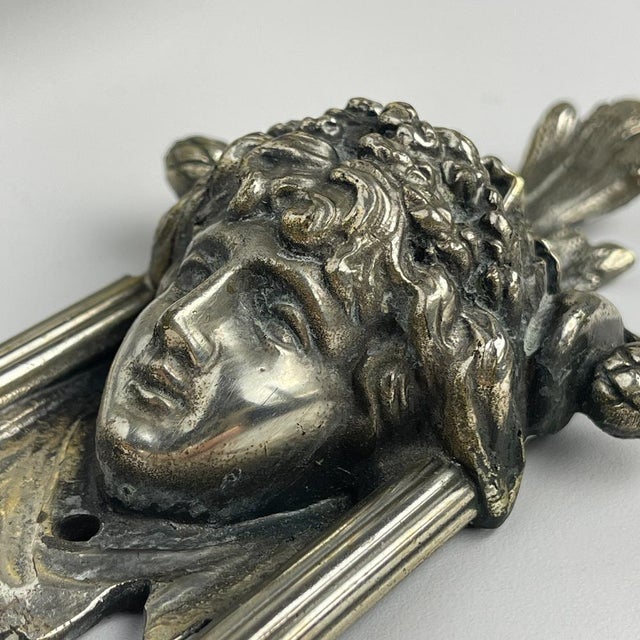 1930s Silver Plated Wall Lamp, France, 1930s, Set of 2 For Sale - Image 5 of 18