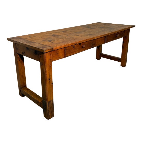 18th Century Rustic Fir Table from Gressoney-Saint-Jean For Sale