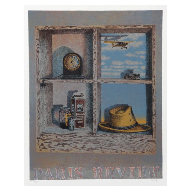 Howard Kanovitz - Paris Review Lithograph For Sale